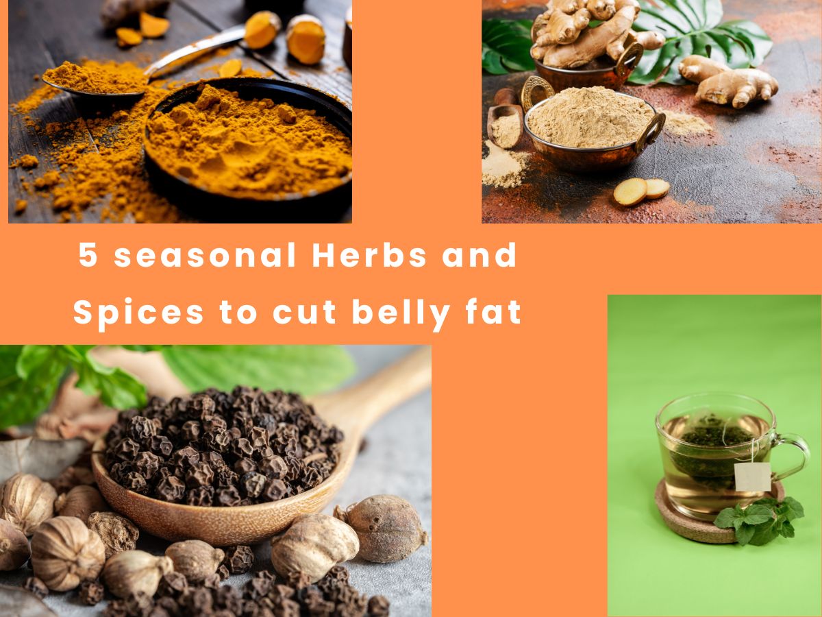 Trim Your Tummy: Magical Seasonal Herbs and Spices for Belly Fat Reduction